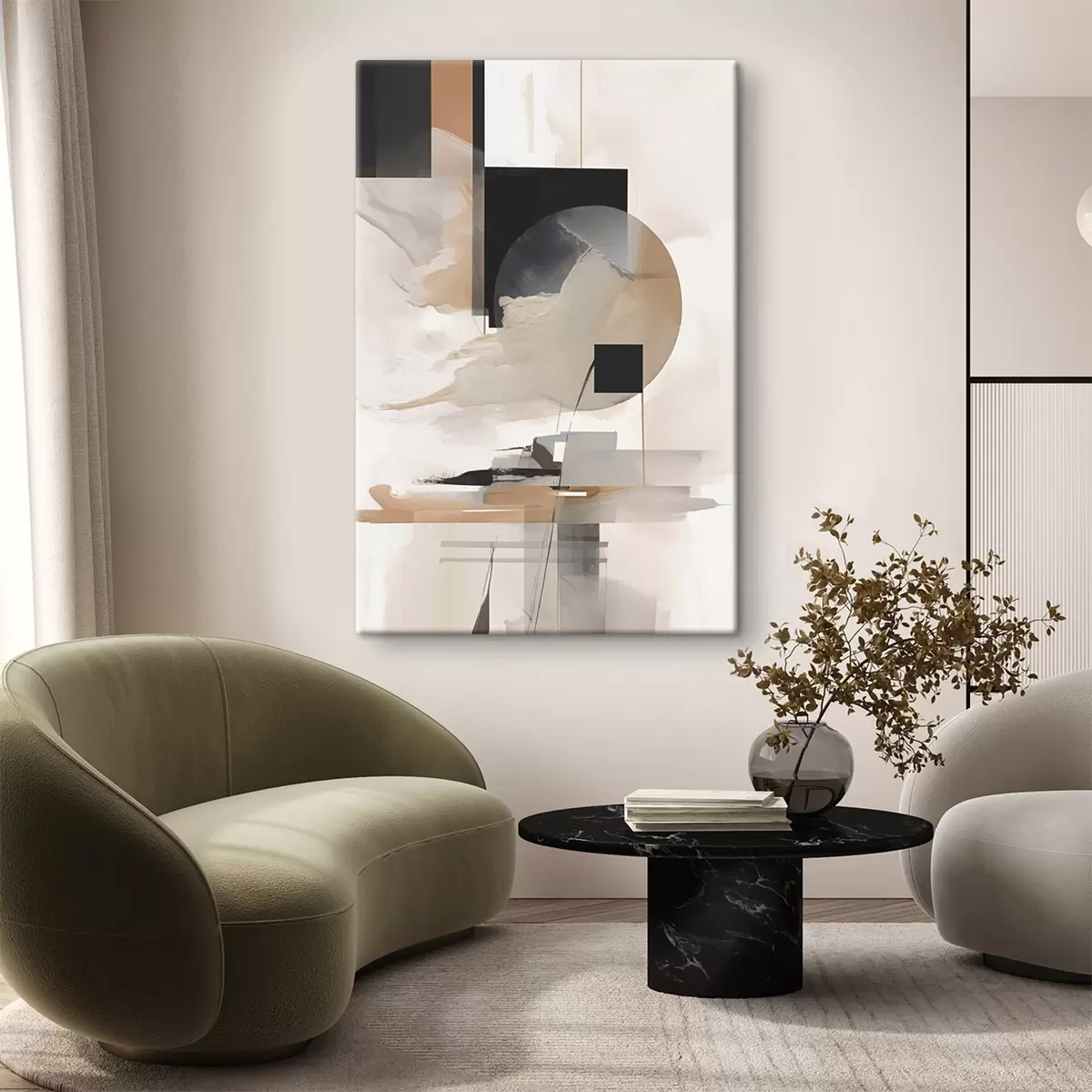 Fototapete Zeitgenössische Abstraktion s46909