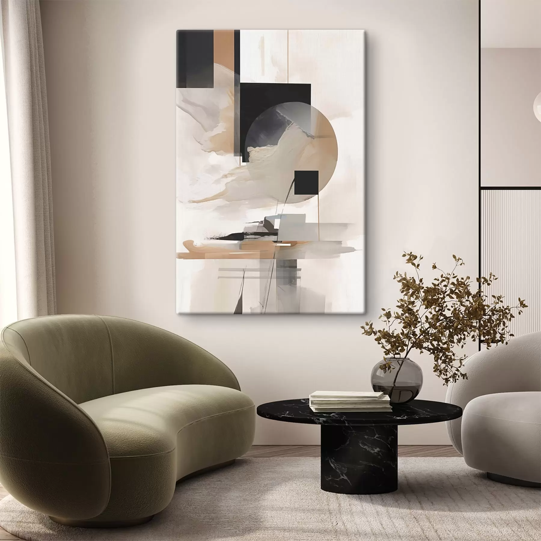 Fototapete Zeitgenössische Abstraktion s46909