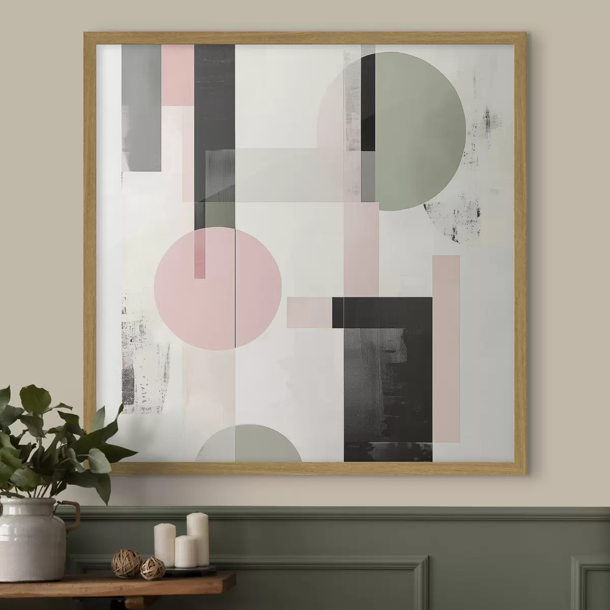 Poster Geometrische Abstraktion f46902