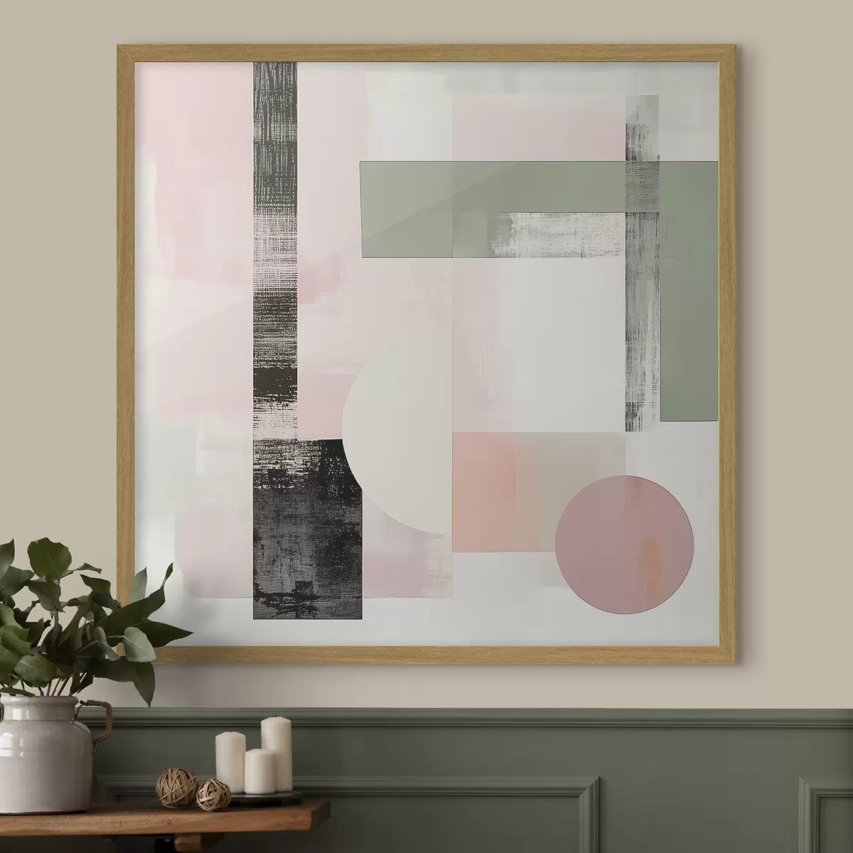 Poster Geometrische Abstraktion f46903