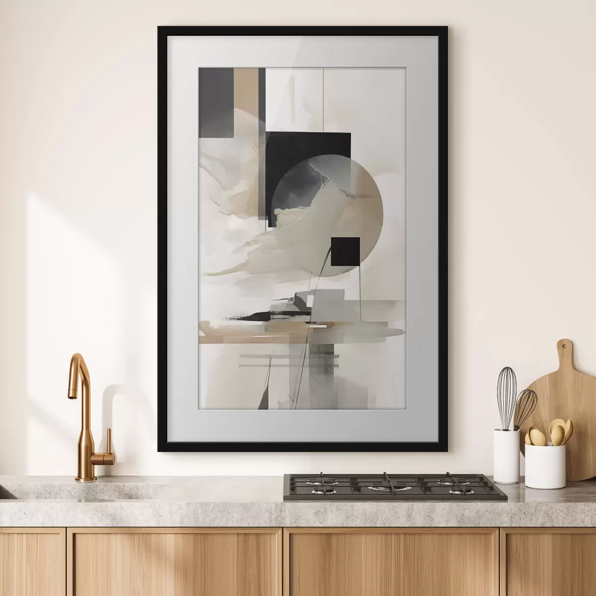 Poster Versetzte Flächen f46909