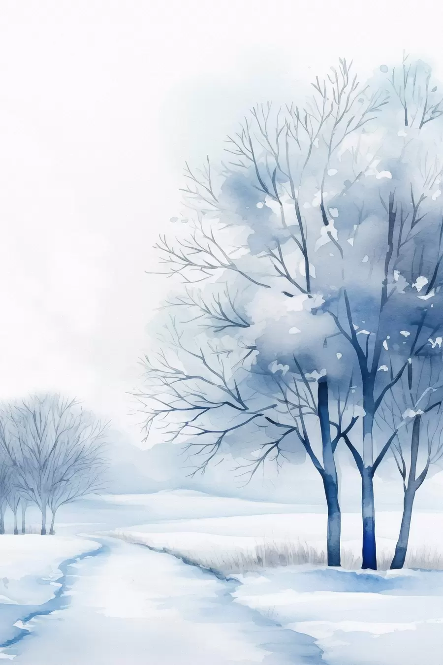 Fototapete Bäume in einem Wintergarten f46967