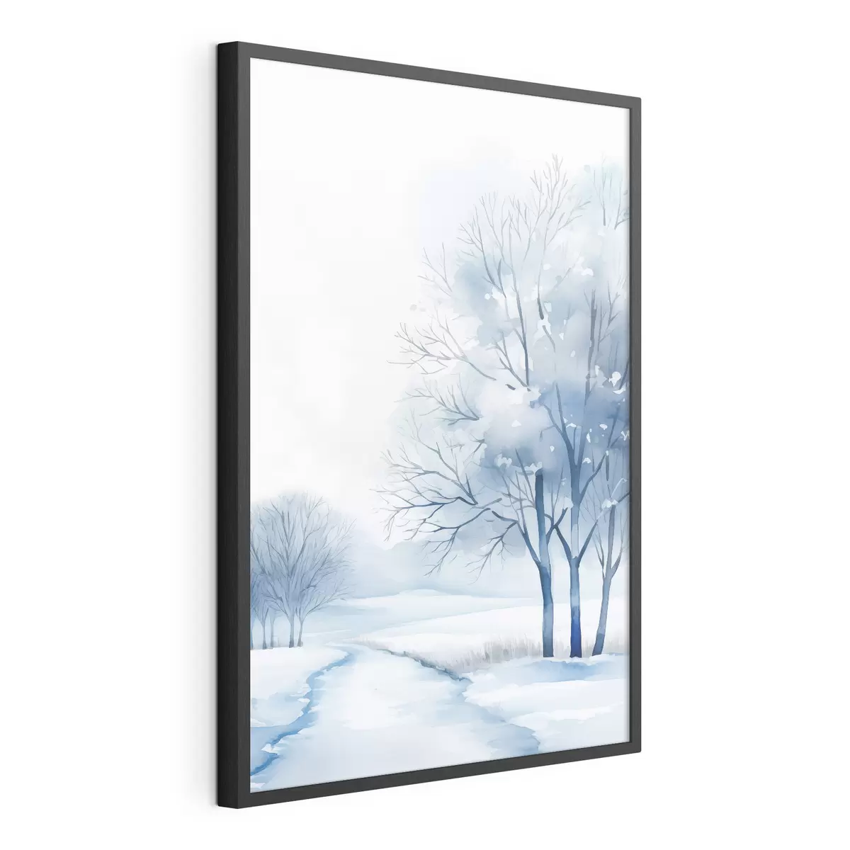 Poster Bäume in einem Wintergarten f46967