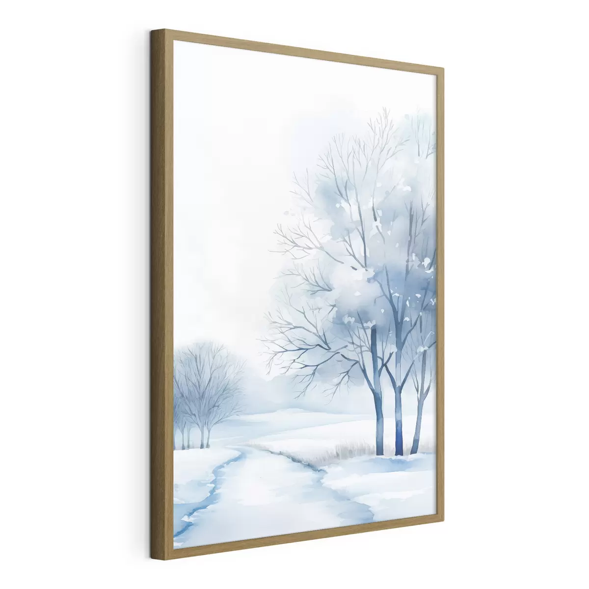 Poster Bäume in einem Wintergarten f46967