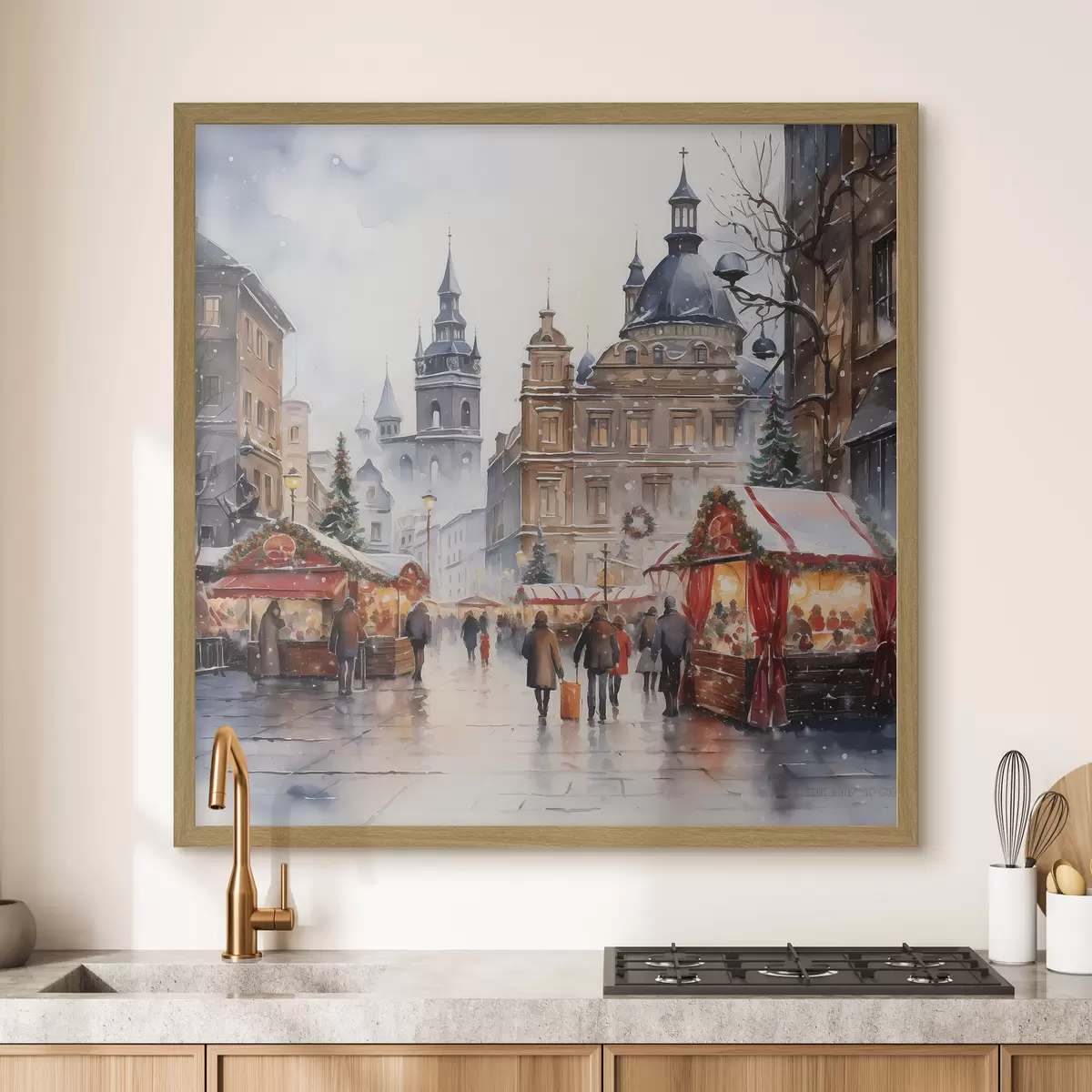 Poster Winter in Prag f46968