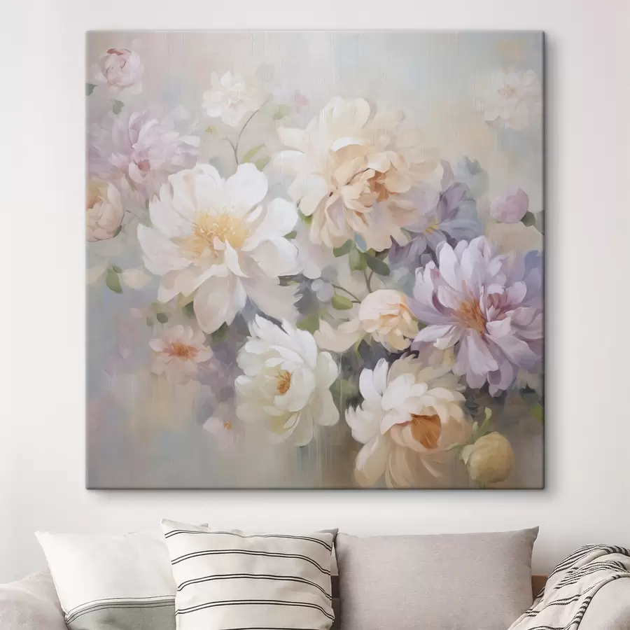 Fototapete Zarte Blumen s46911