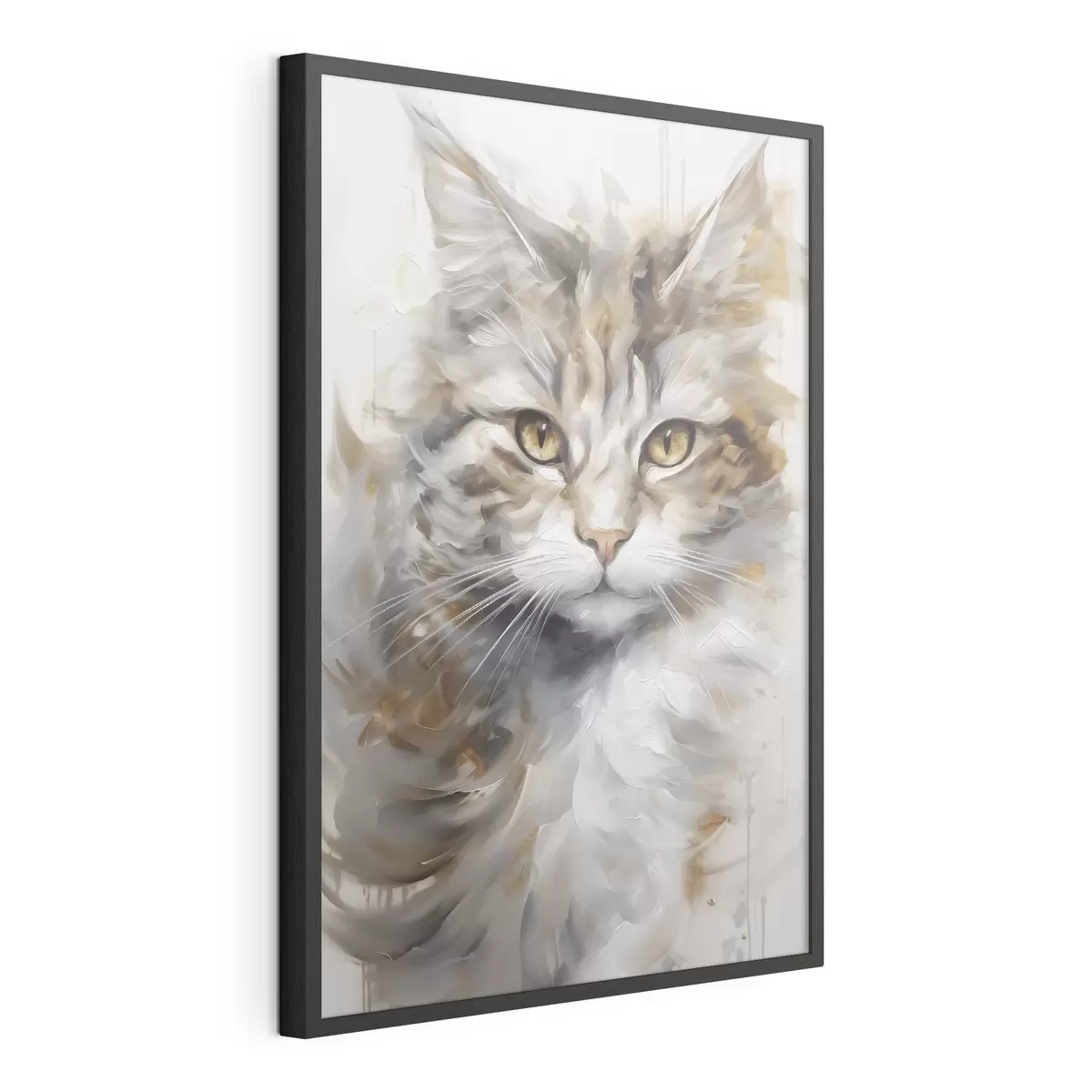 Poster Katzenimitationsgemälde f46833