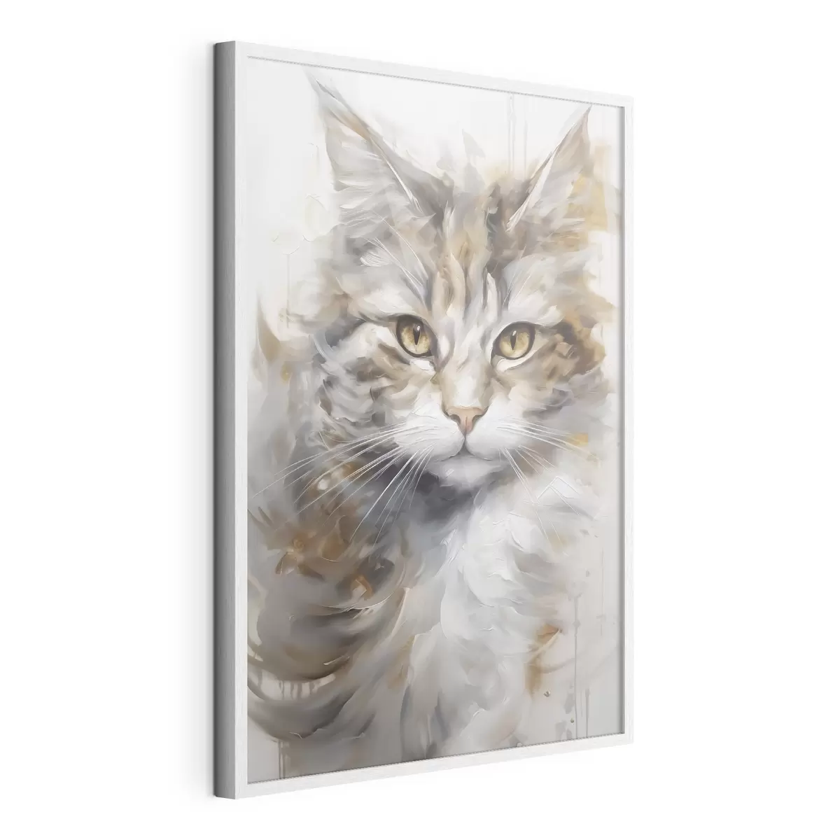 Poster Katzenimitationsgemälde f46833