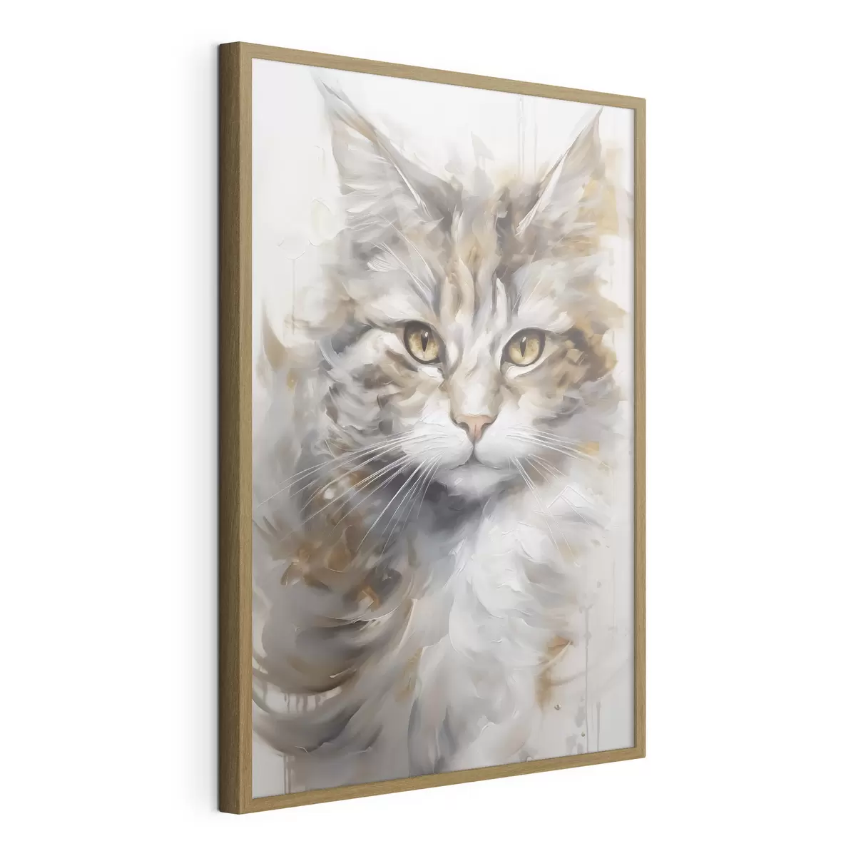 Poster Katzenimitationsgemälde f46833