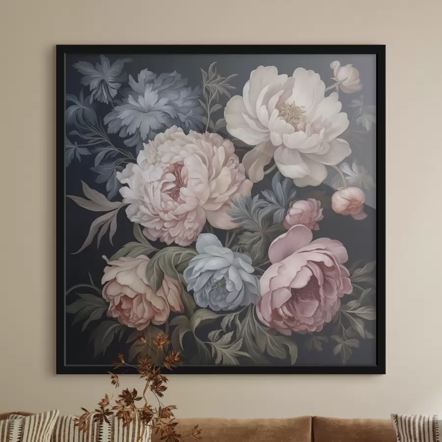 Fototapete Dekorative Blumen f46913