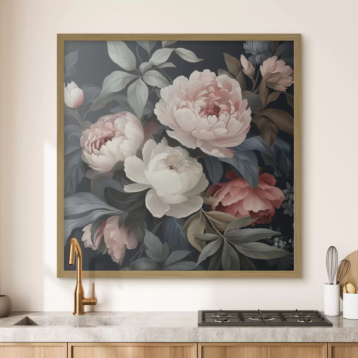 Poster Dekorative Blumen f46914