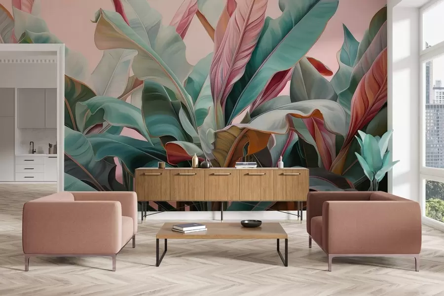 Fototapete Botanische Harmonie w05009