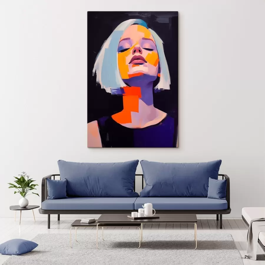 Fototapete Porträt eines Mädchens s47004