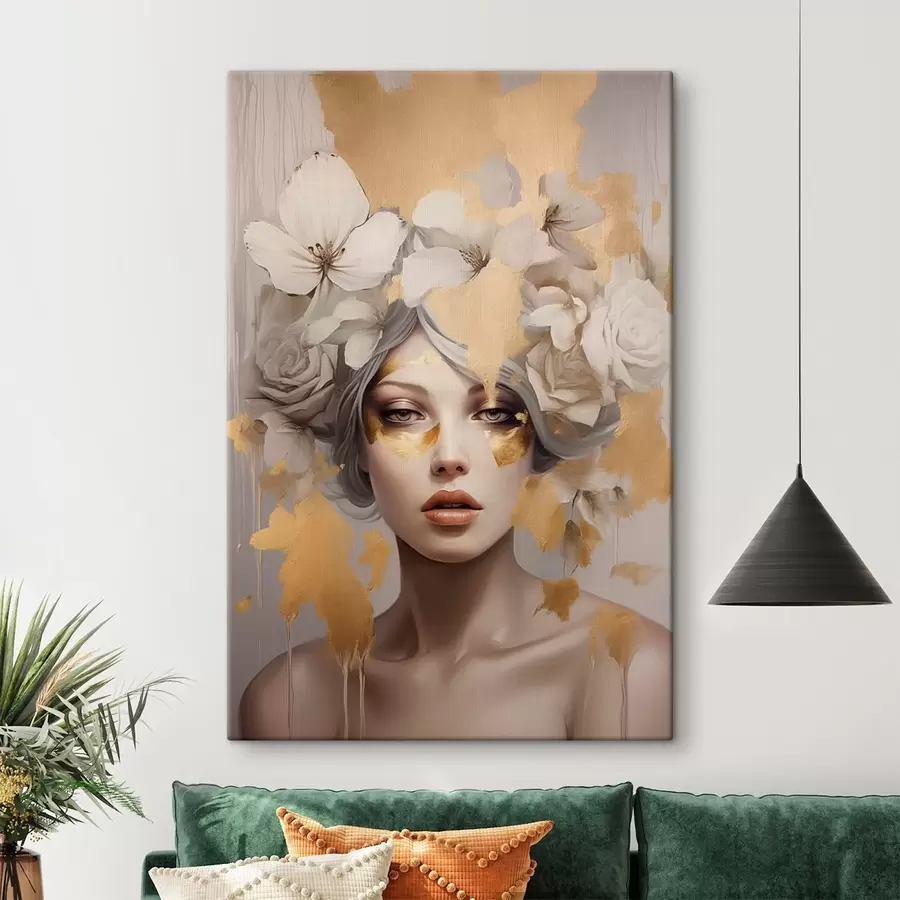 Fototapete Porträt eines Mädchens s47006