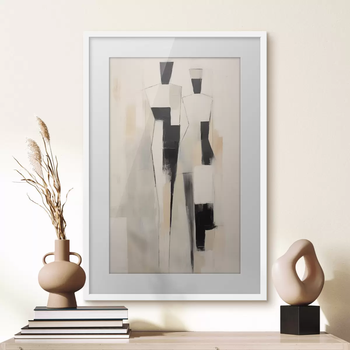 Poster Silhouette und Wärme f47000