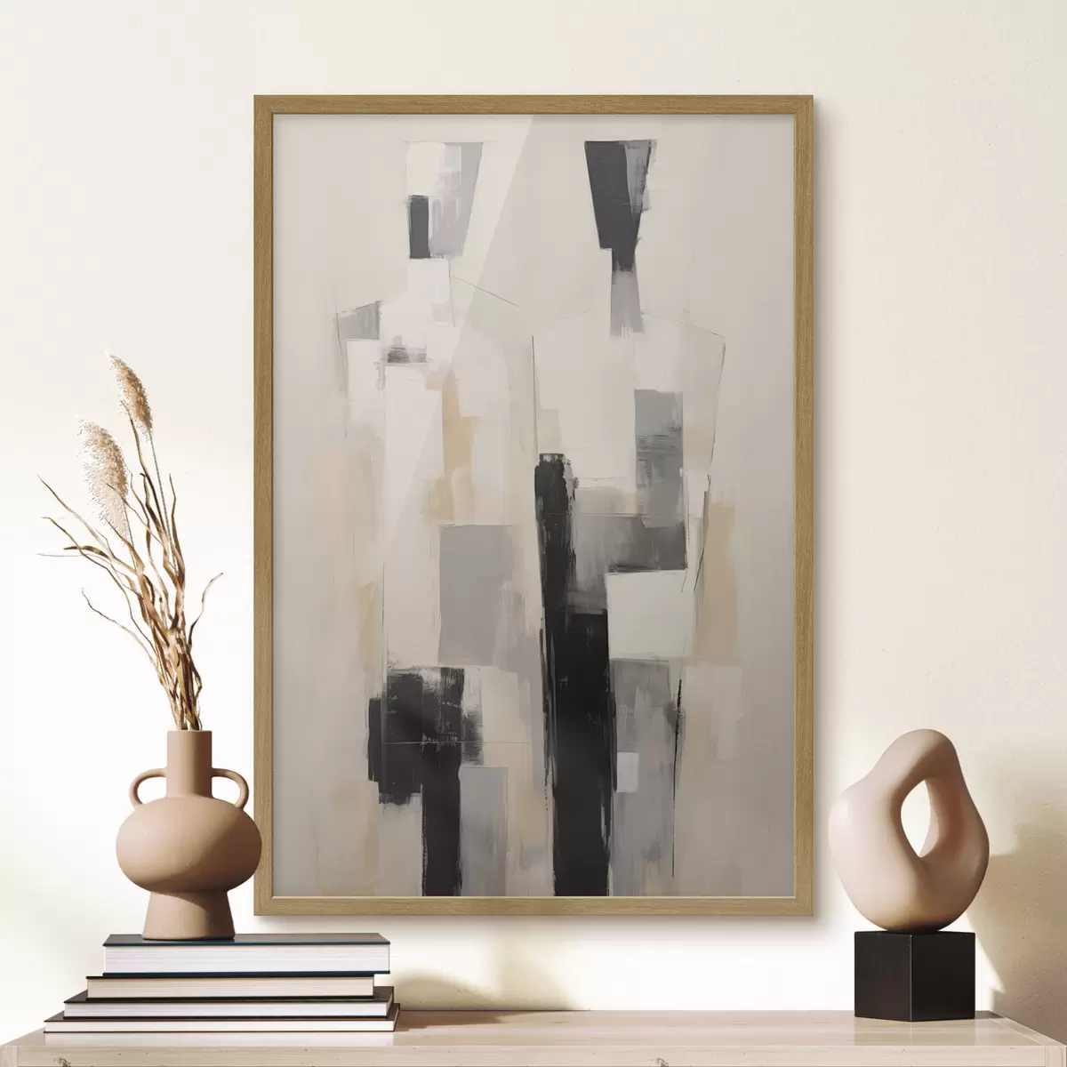 Poster Silhouette und Kraft f47001