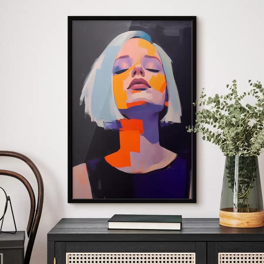 Fototapete Porträt eines Mädchens f47004