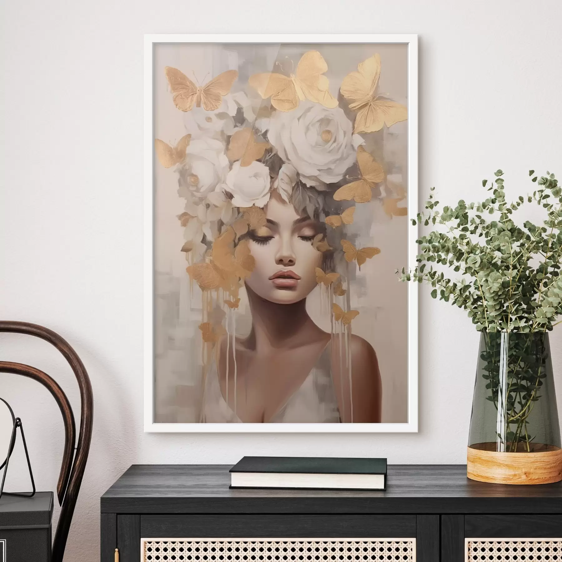 Fototapete Porträt eines Mädchens f47005