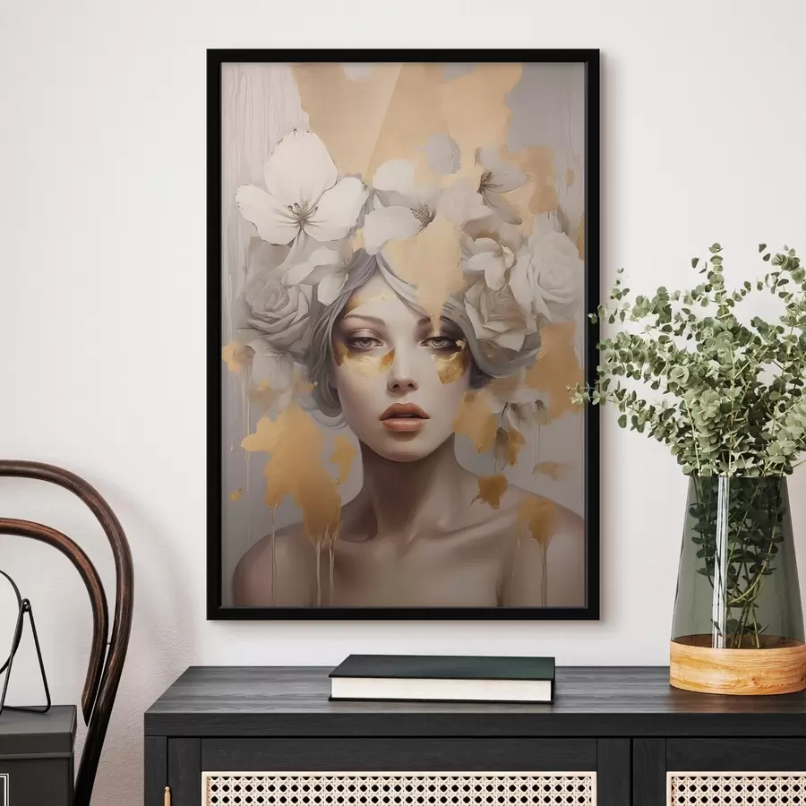 Fototapete Porträt eines Mädchens f47006