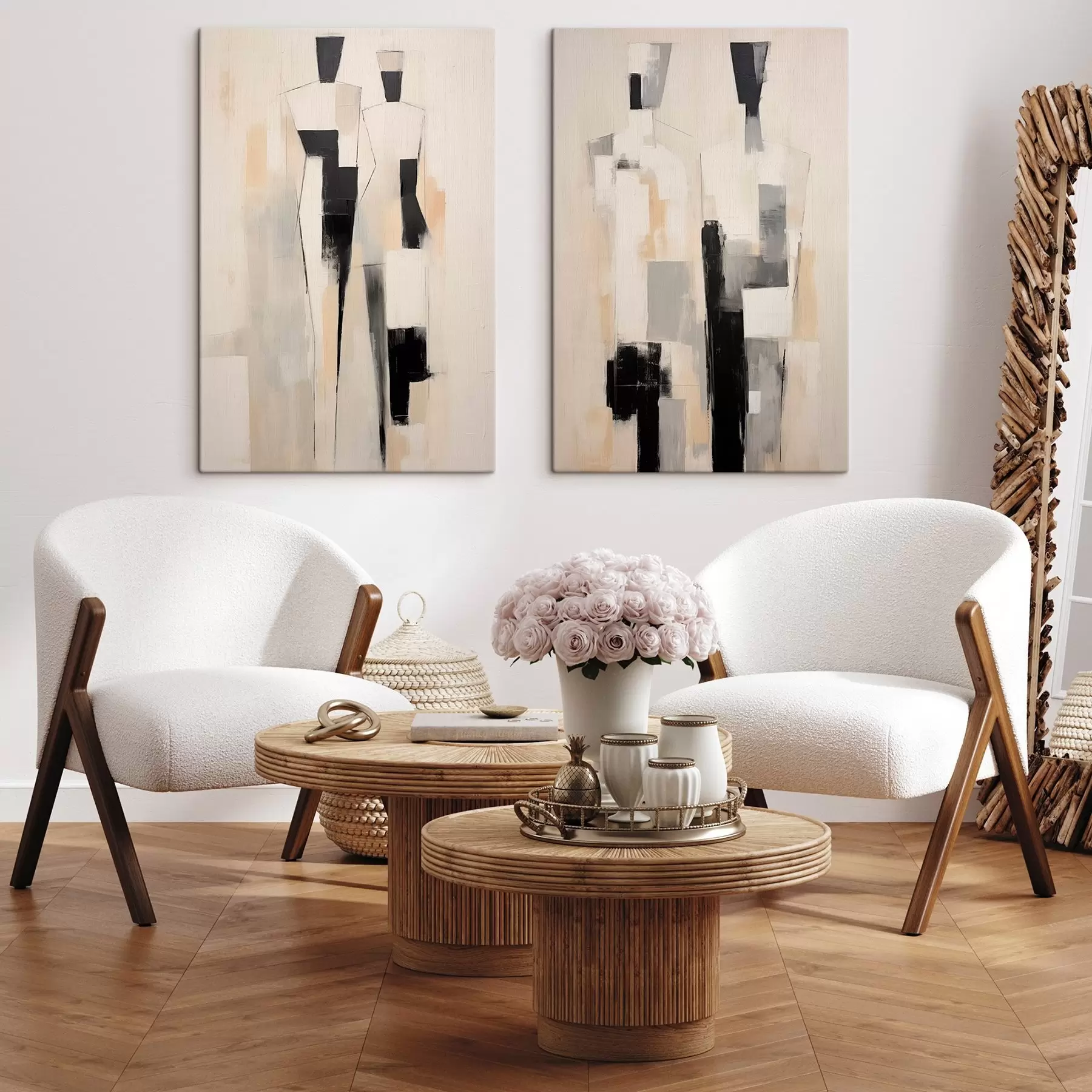 Fototapete Abstraktes Paar m01111