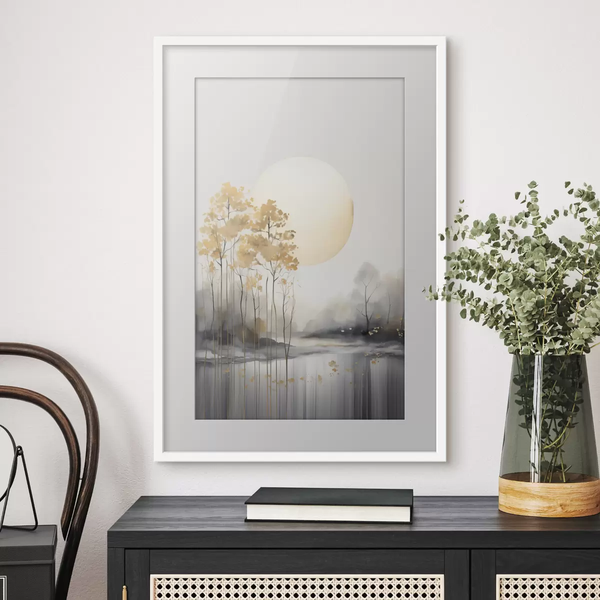 Poster Baum und Freiheit f47014