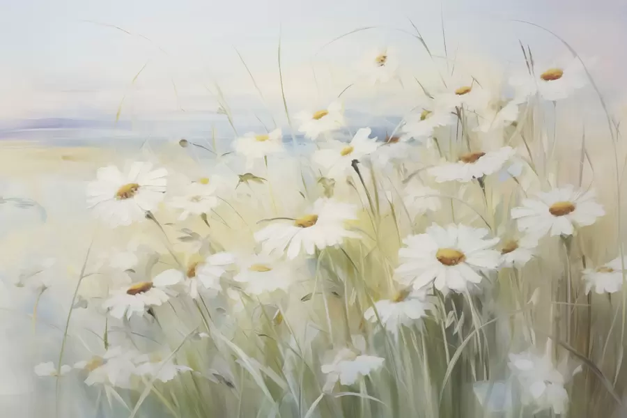 Fototapete Blumenfeld w05035