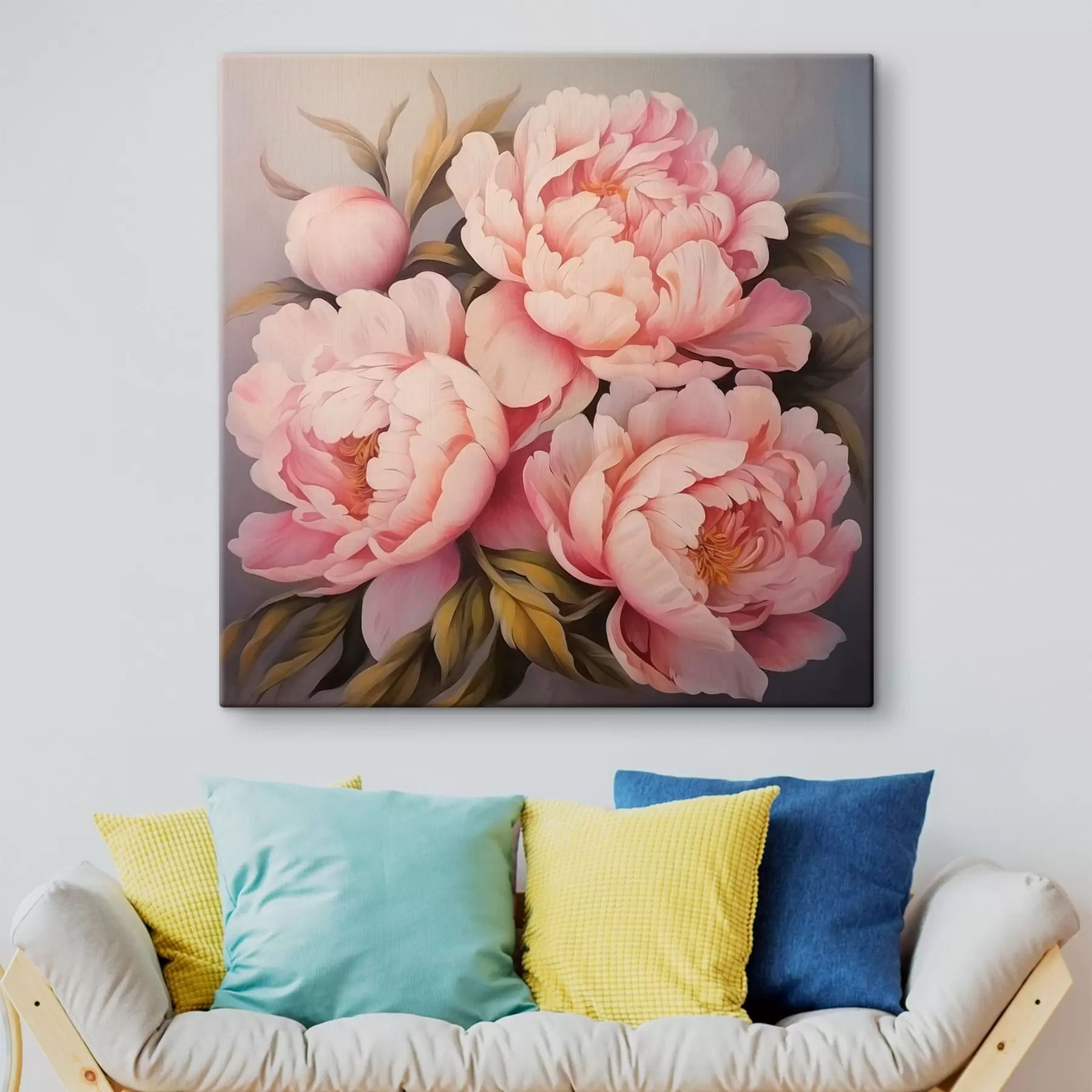 Fototapete Pfingstrosen s47008