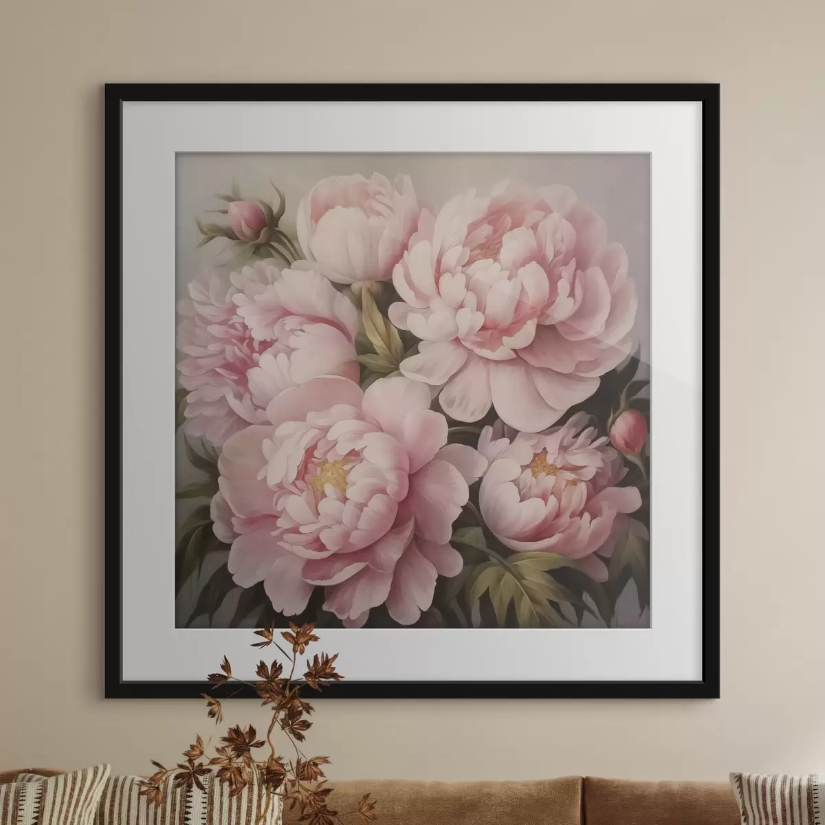 Poster Pfingstrosen f47007