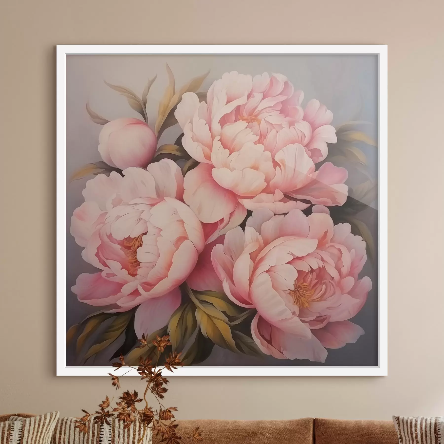 Fototapete Pfingstrosen f47008