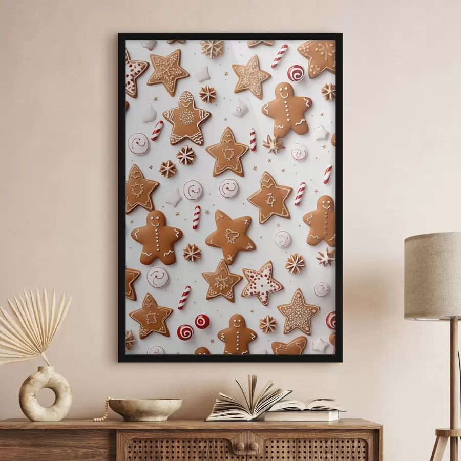 Fototapete Neujahrskekse f46984