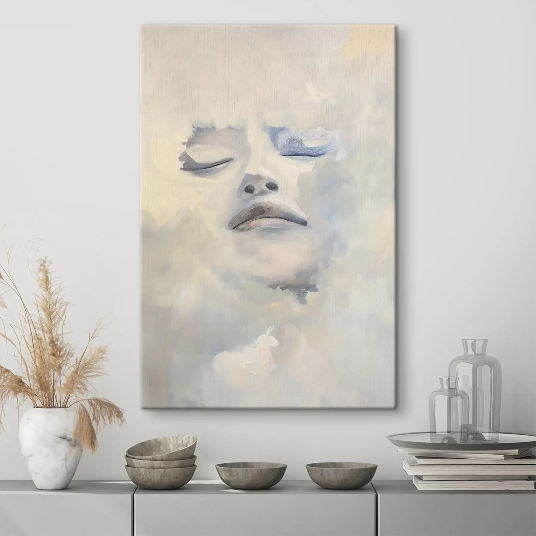 Fototapete Paar in den Wolken s47059