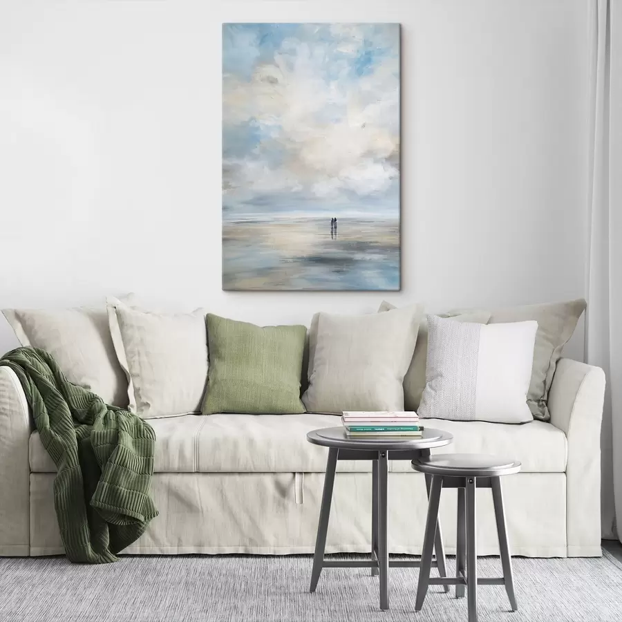 Fototapete Paar am Meeresufer s47062