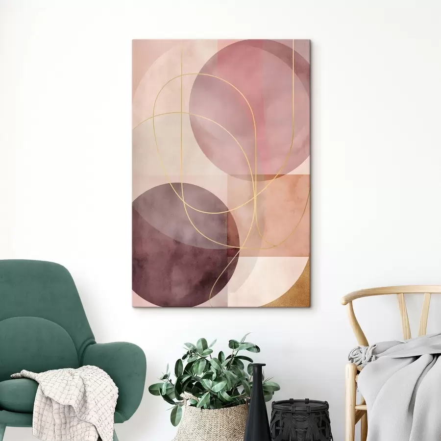 Fototapete Abstrakte Kreise s47070