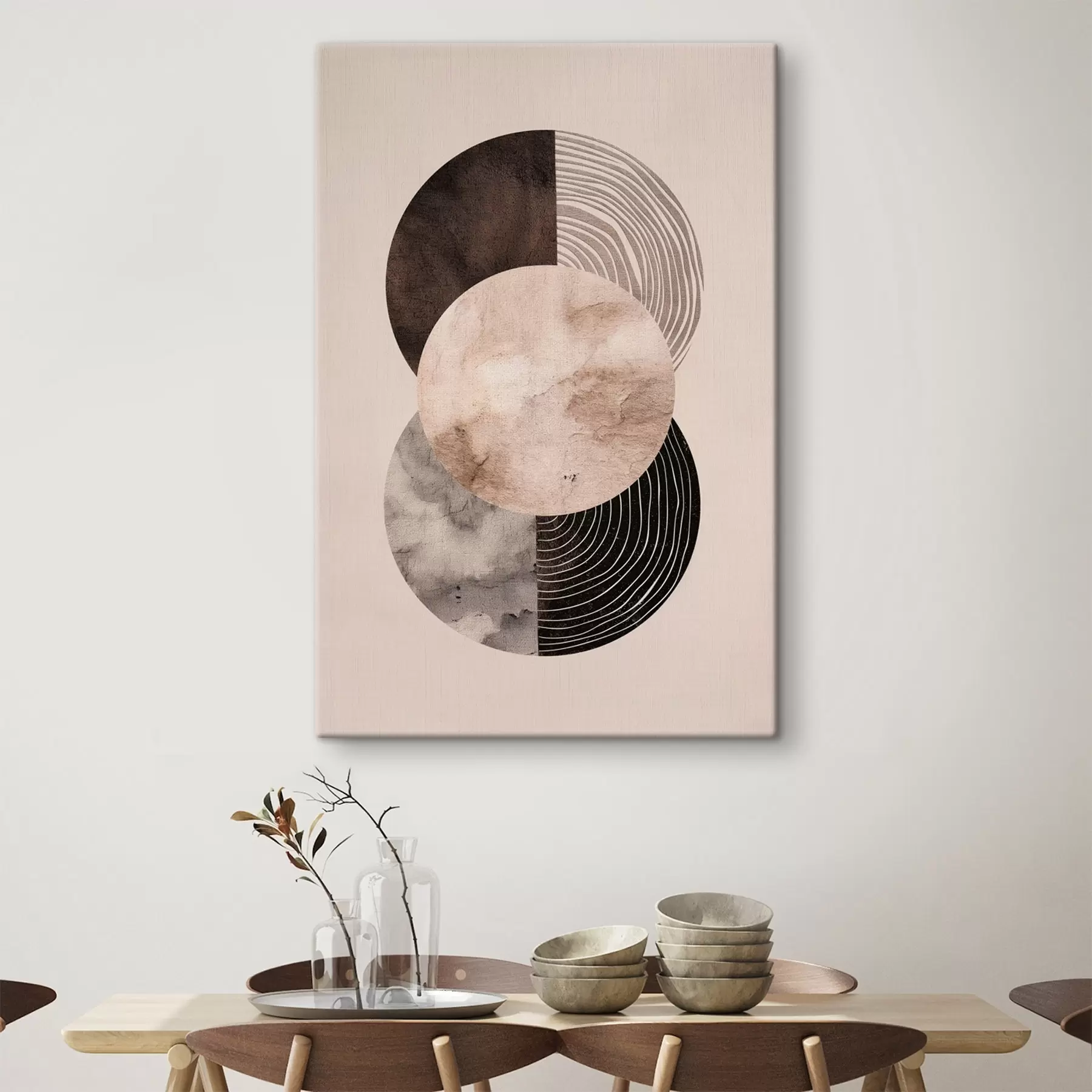 Fototapete Drei Kreise s47081