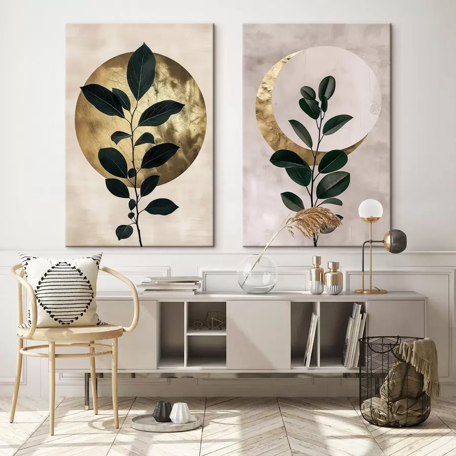 Fototapete Sonnenaufgang und Mond m01139