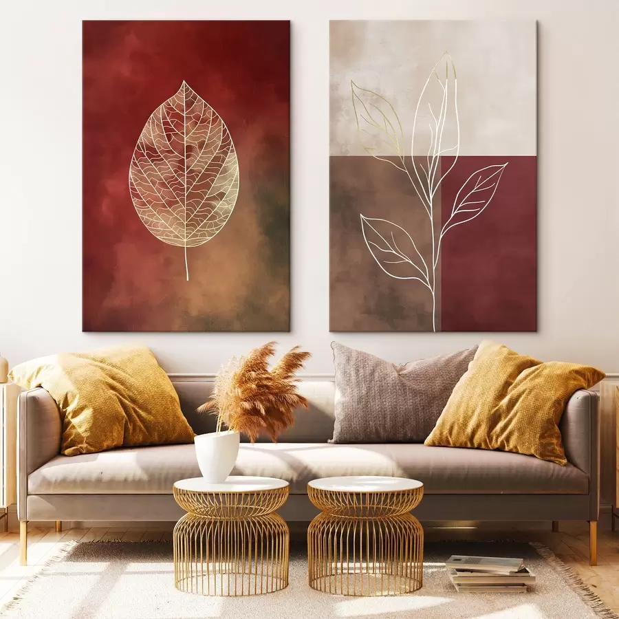 Fototapete Blätter m01140