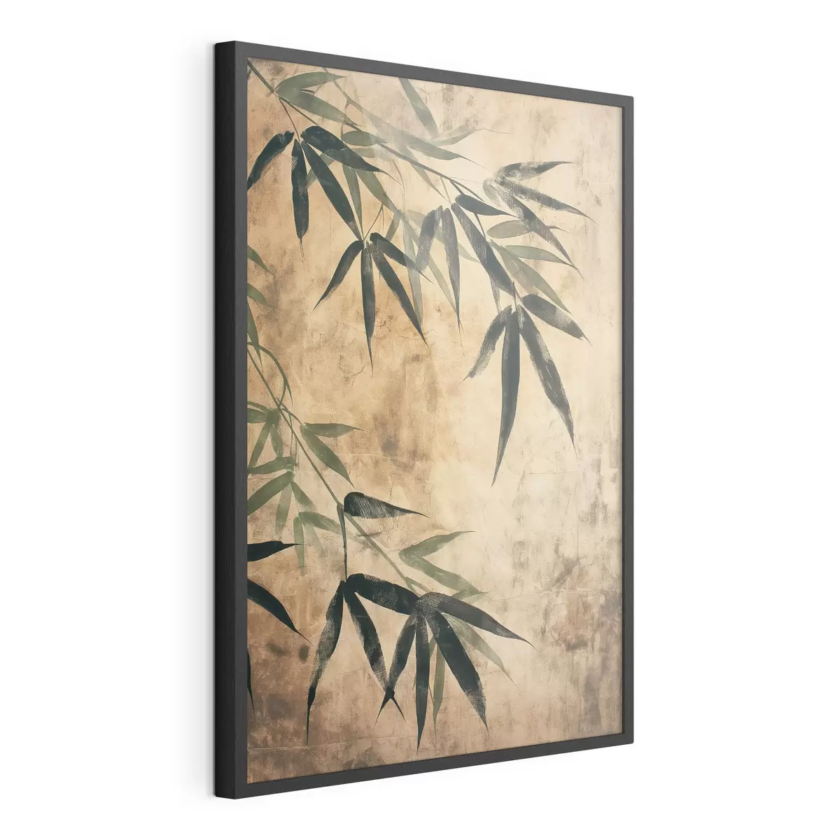Poster Bambusblätter f47048