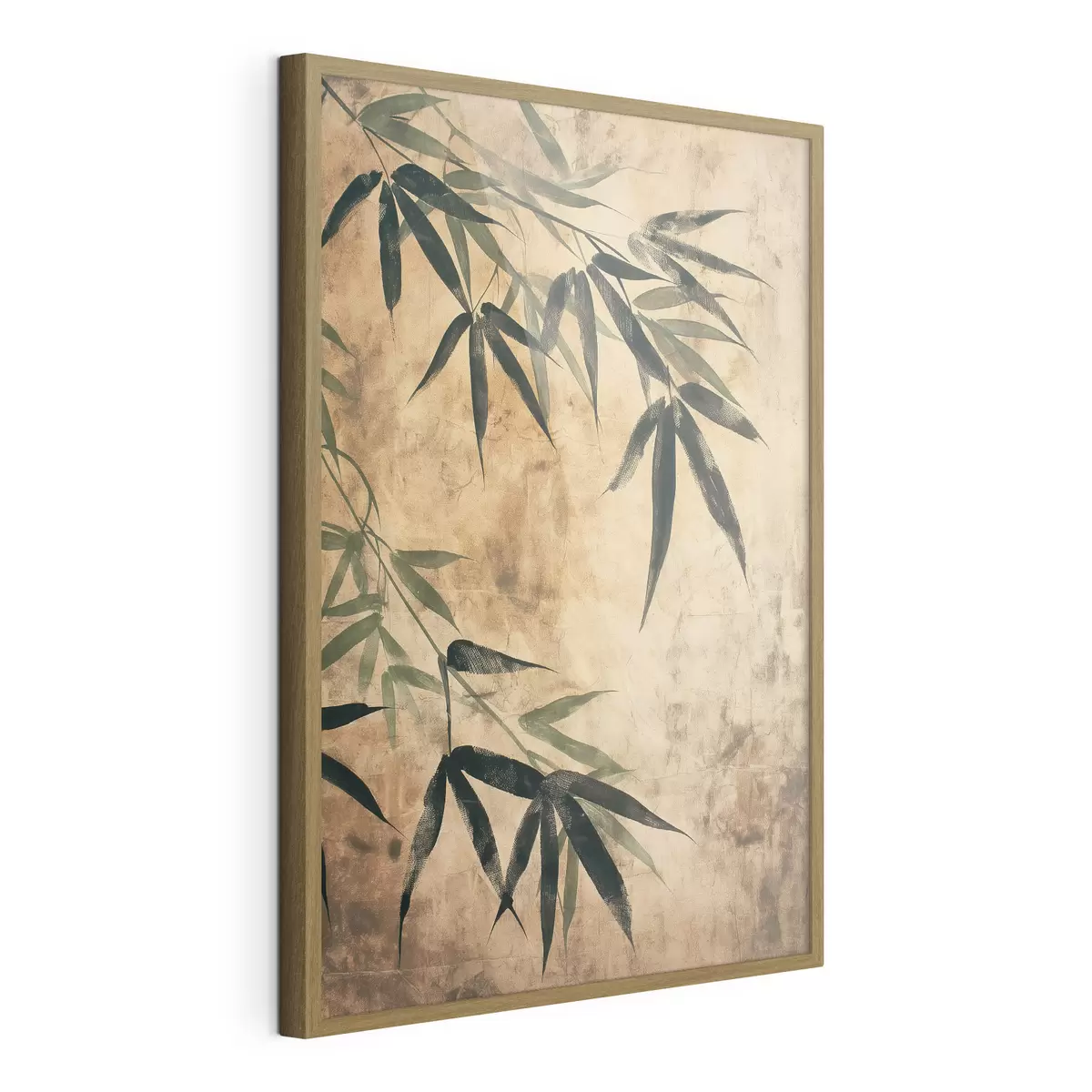 Poster Bambusblätter f47048