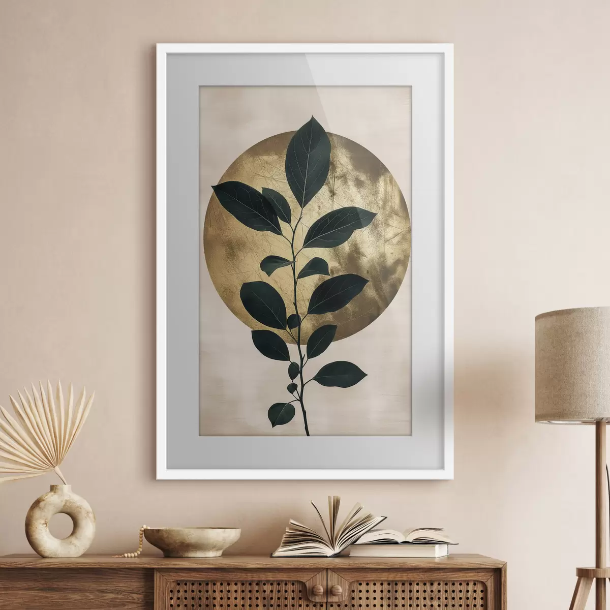Poster Baumblätter f47051