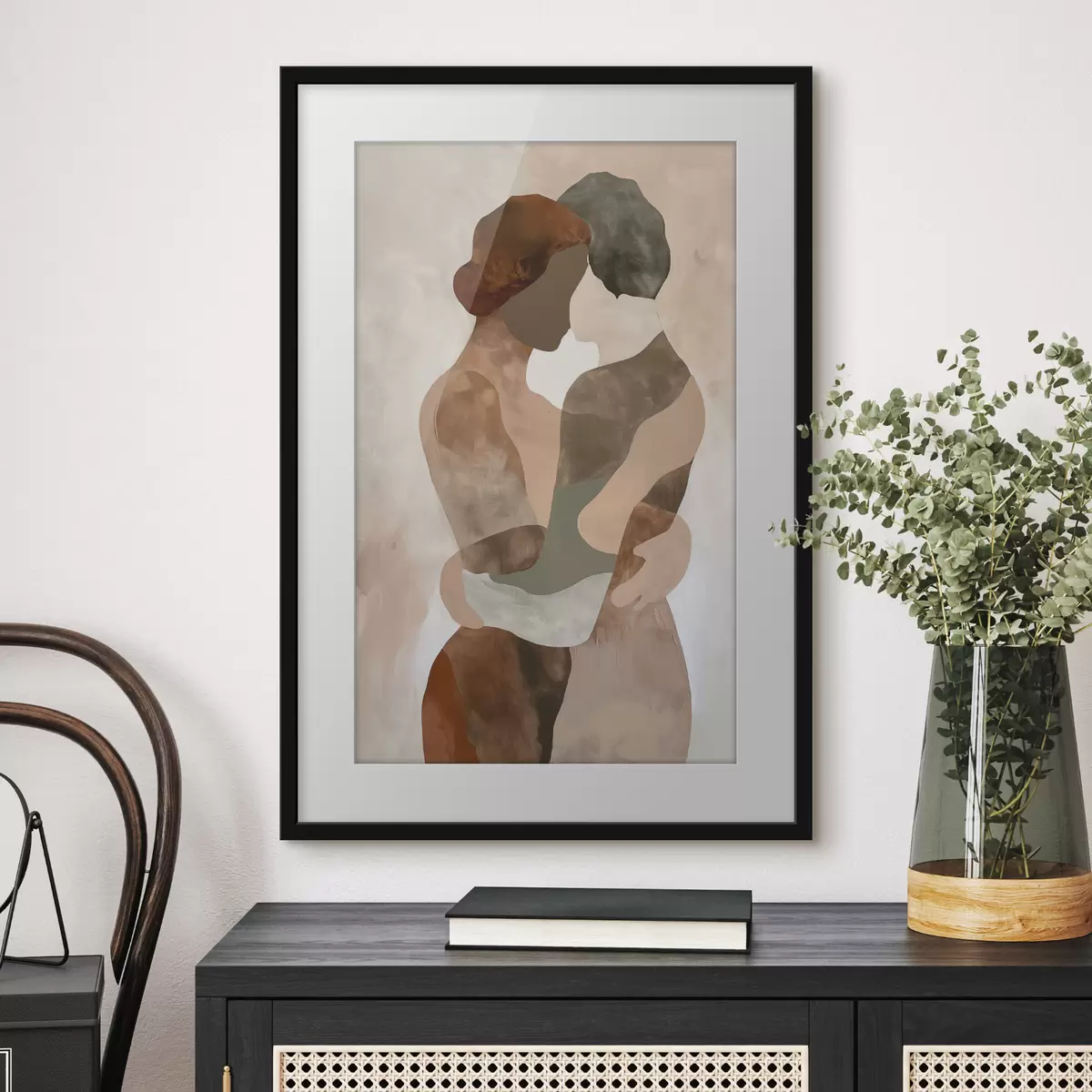 Poster Silhouette und Harmonie f47054