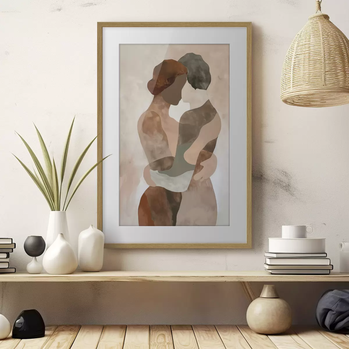 Poster Silhouette und Harmonie f47054