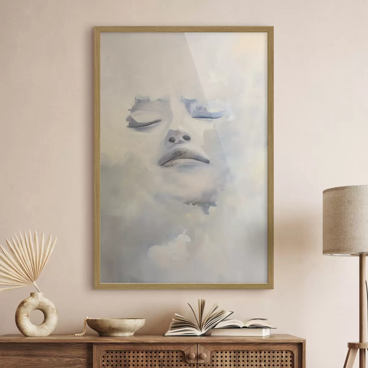 Poster Paar in den Wolken f47059