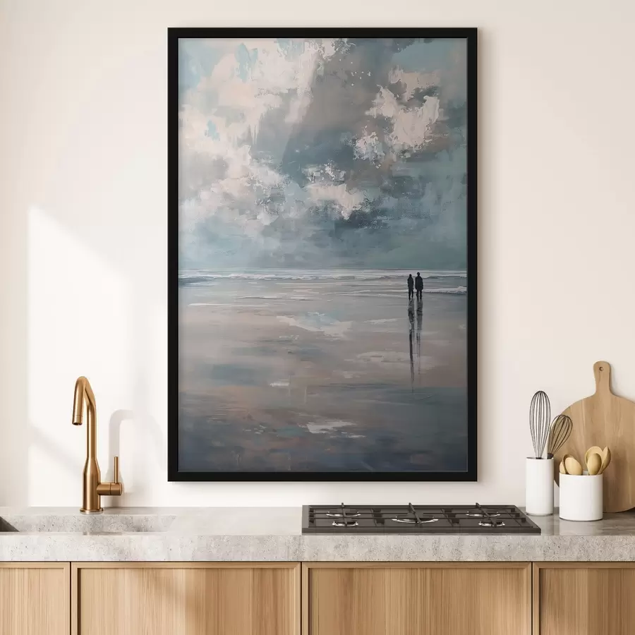 Fototapete Paar am Ufer f47061