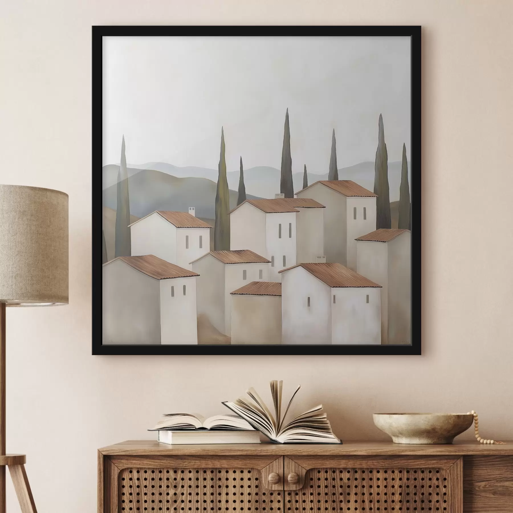 Fototapete Malerische Häuser f47069