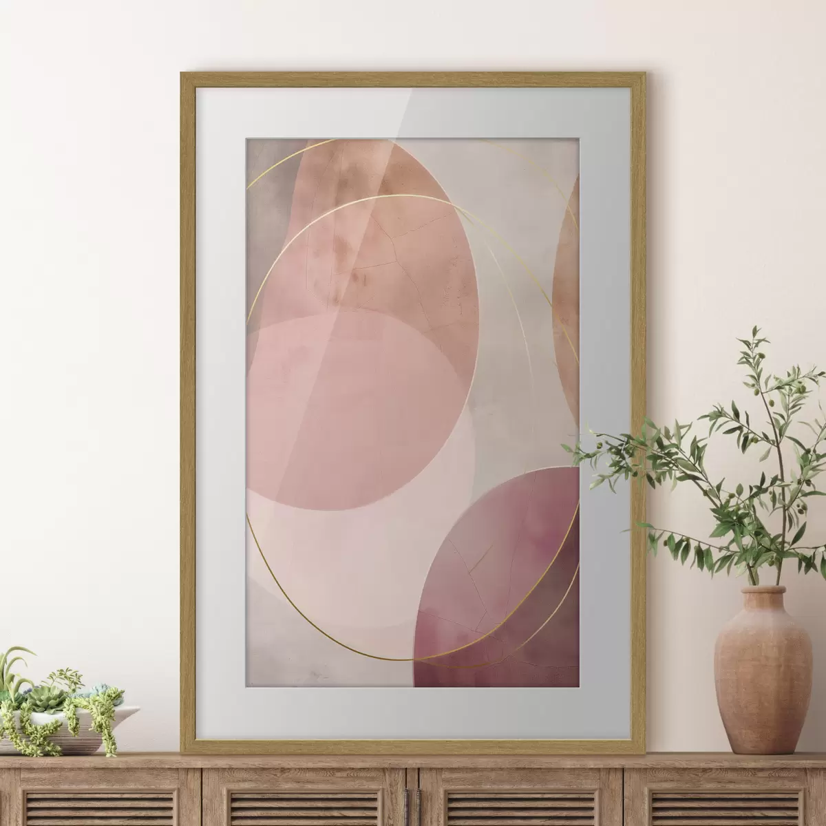 Poster Kreise und Atem f47071
