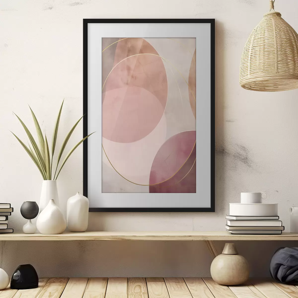 Poster Kreise und Atem f47071