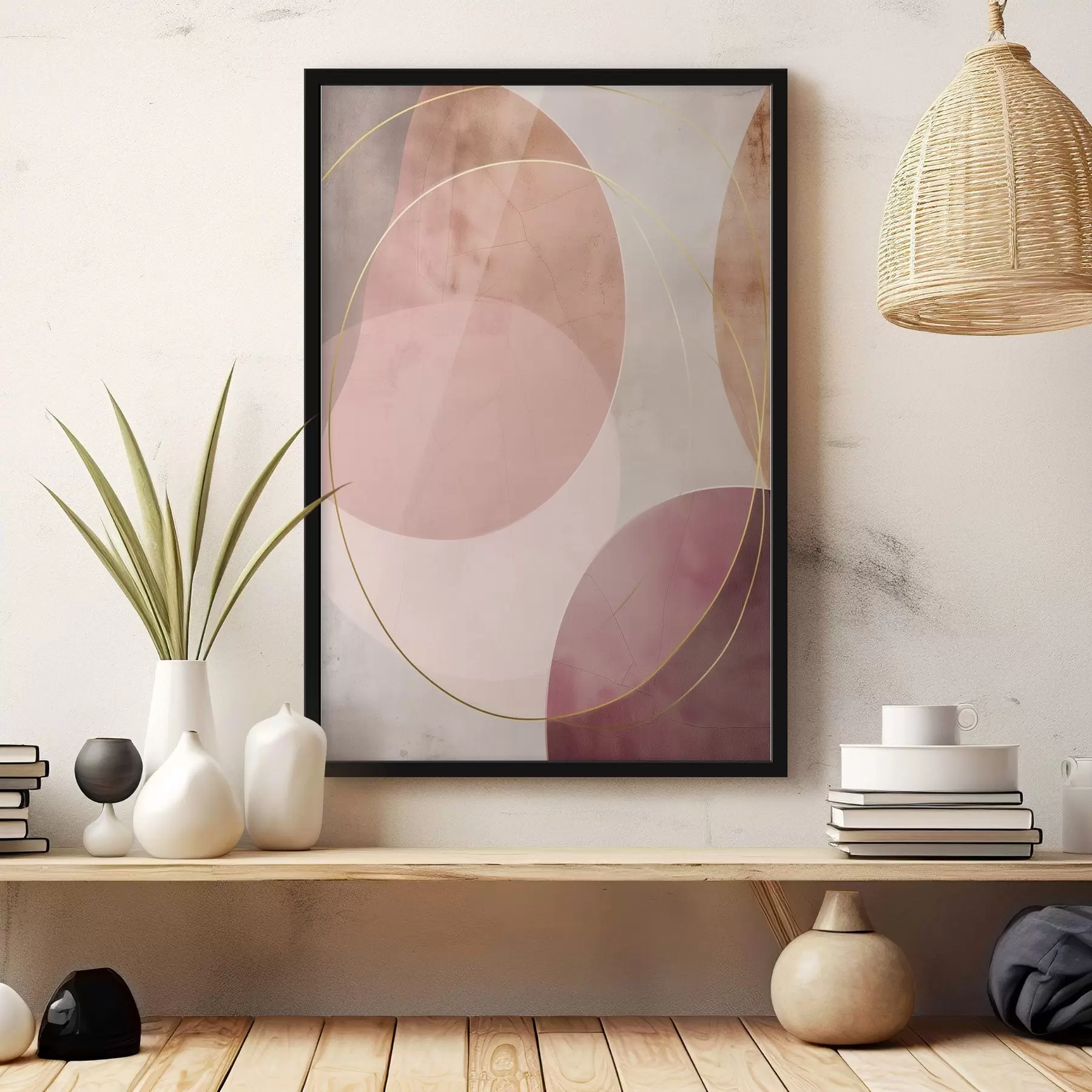 Fototapete Abstrakte Kreise f47071