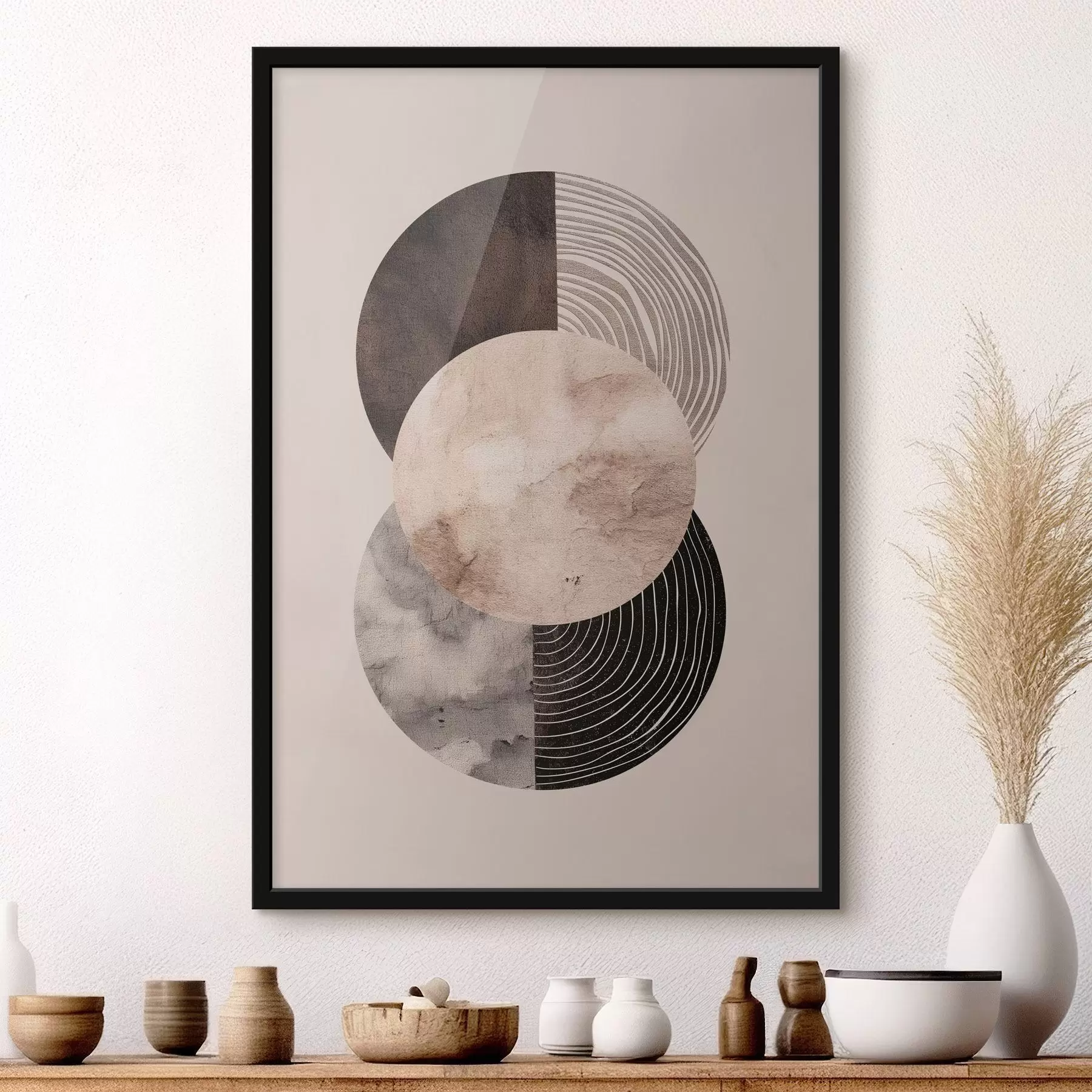 Fototapete Drei Kreise f47081