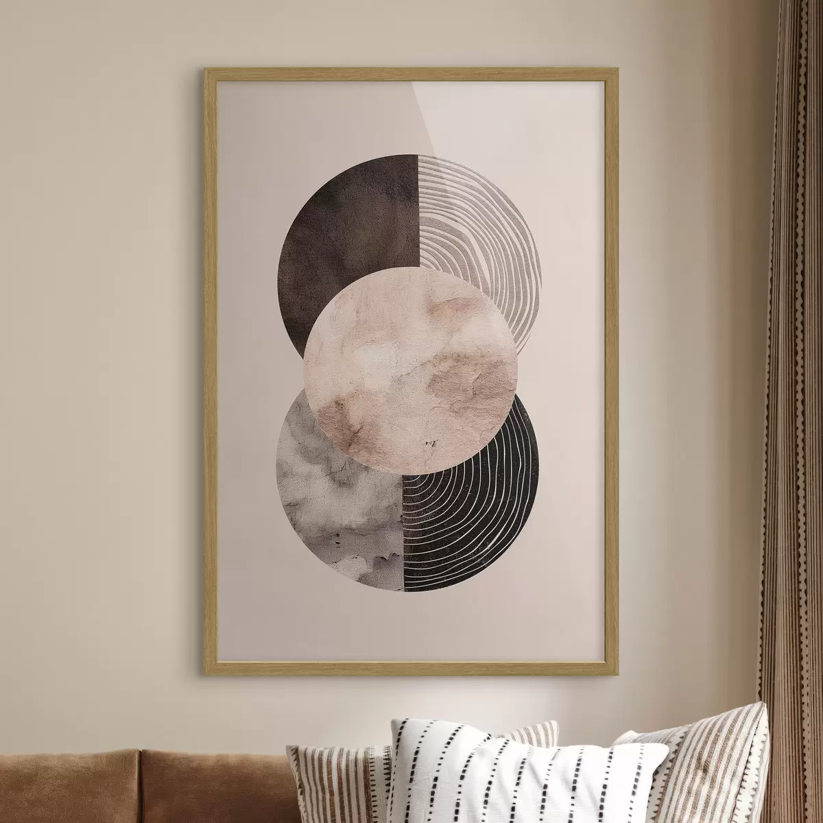 Poster Drei Kreise f47081