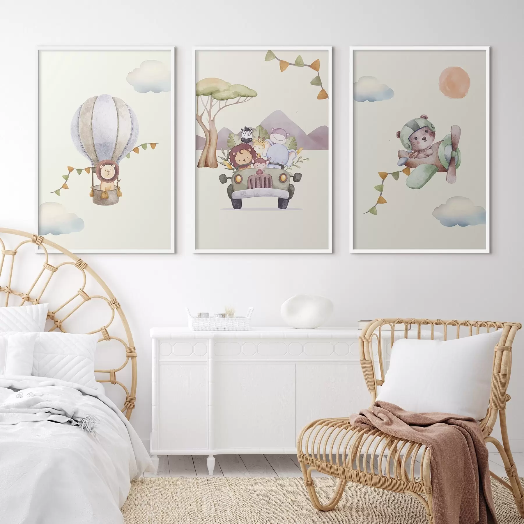 Fototapete Abenteuer durch verträumte Himmel und Straßen d00295